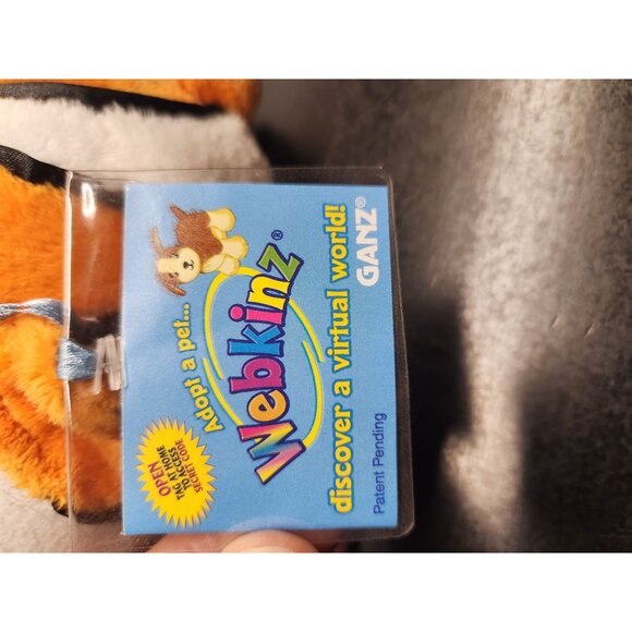 Clownfish Webkinz Orange White Black By Ganz 8" Soft Stuffed Animal -No Codes - Picture 10 of 11
